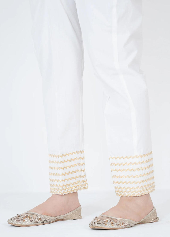 Kross Kulture Pret  Cambric Trouser KTR-22846 B White