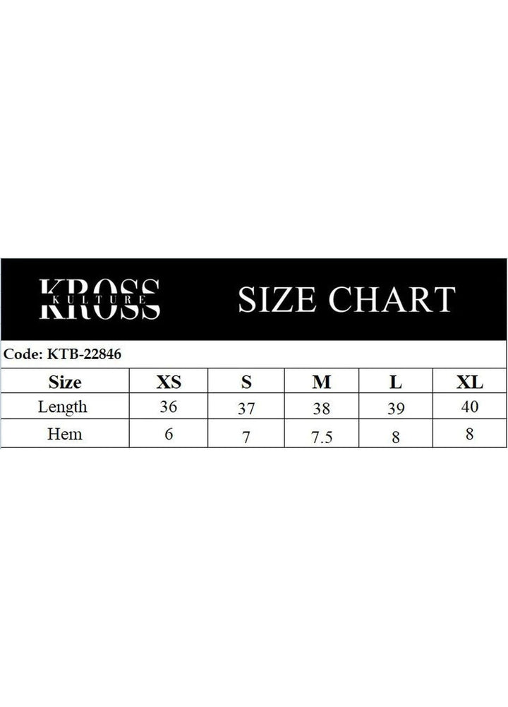 Kross Kulture Pret  Cambric Trouser KTR-22846 B White