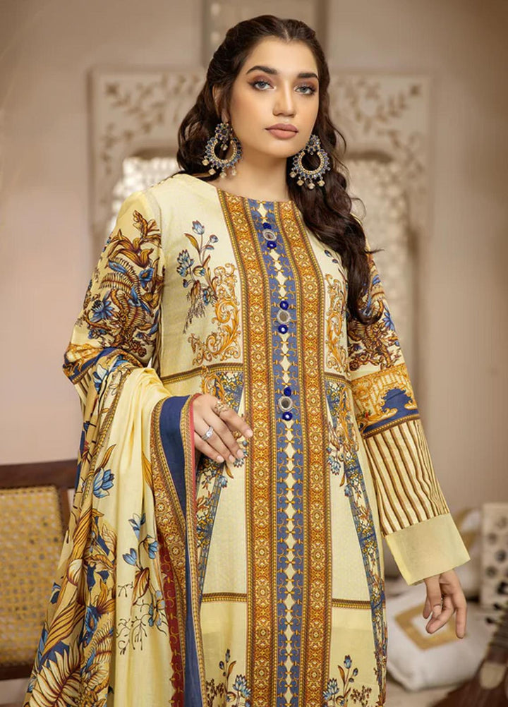 Kross Kulture Pret  Lawn 3 Piece Suit KP3-13