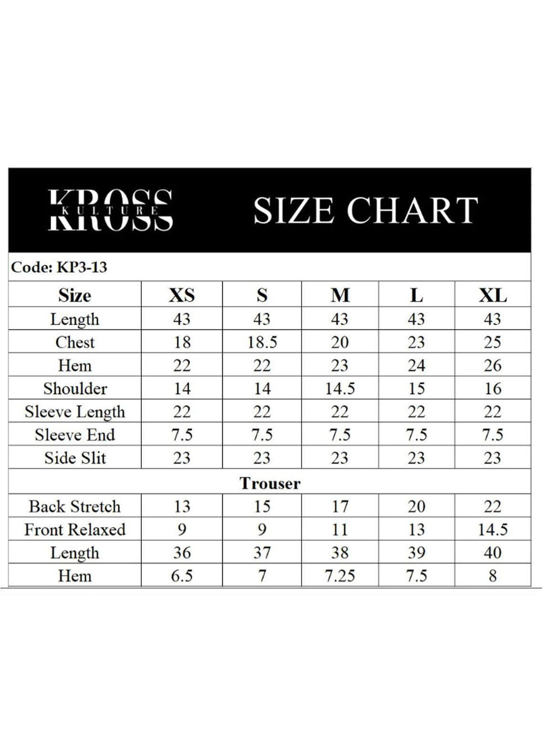 Kross Kulture Pret  Lawn 3 Piece Suit KP3-13