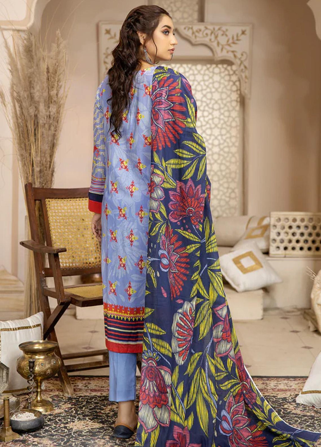 Kross Kulture Pret  Lawn 3 Piece Suit KP3-14