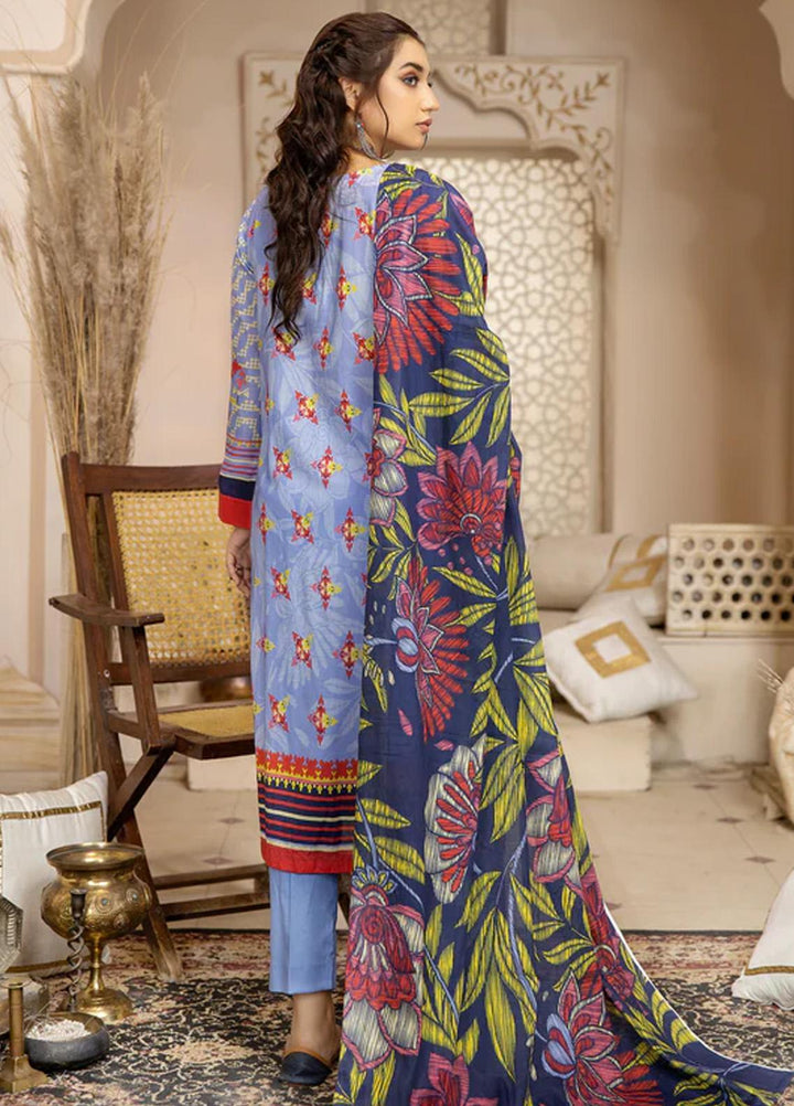 Kross Kulture Pret  Lawn 3 Piece Suit KP3-14