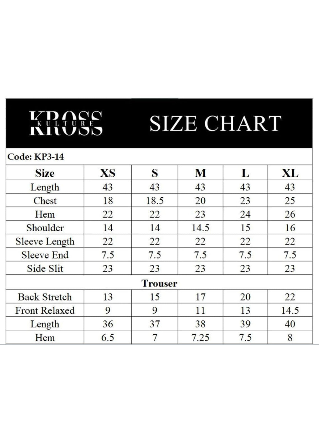 Kross Kulture Pret  Lawn 3 Piece Suit KP3-14