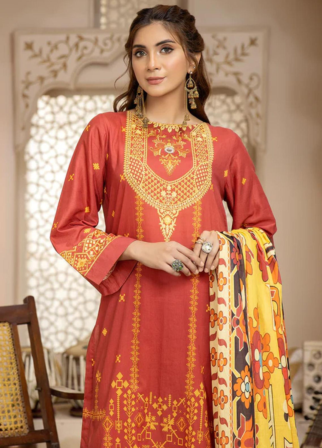 Kross Kulture Pret  Lawn 3 Piece Suit KP3-16