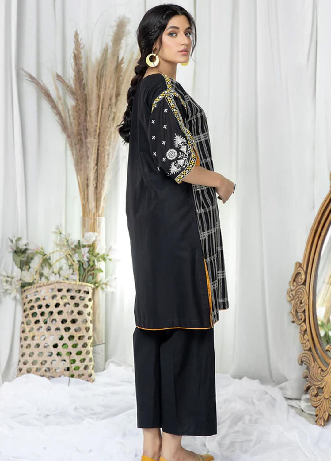 Kross Kulture Pret  Lawn Shirt KBB-22091 Black