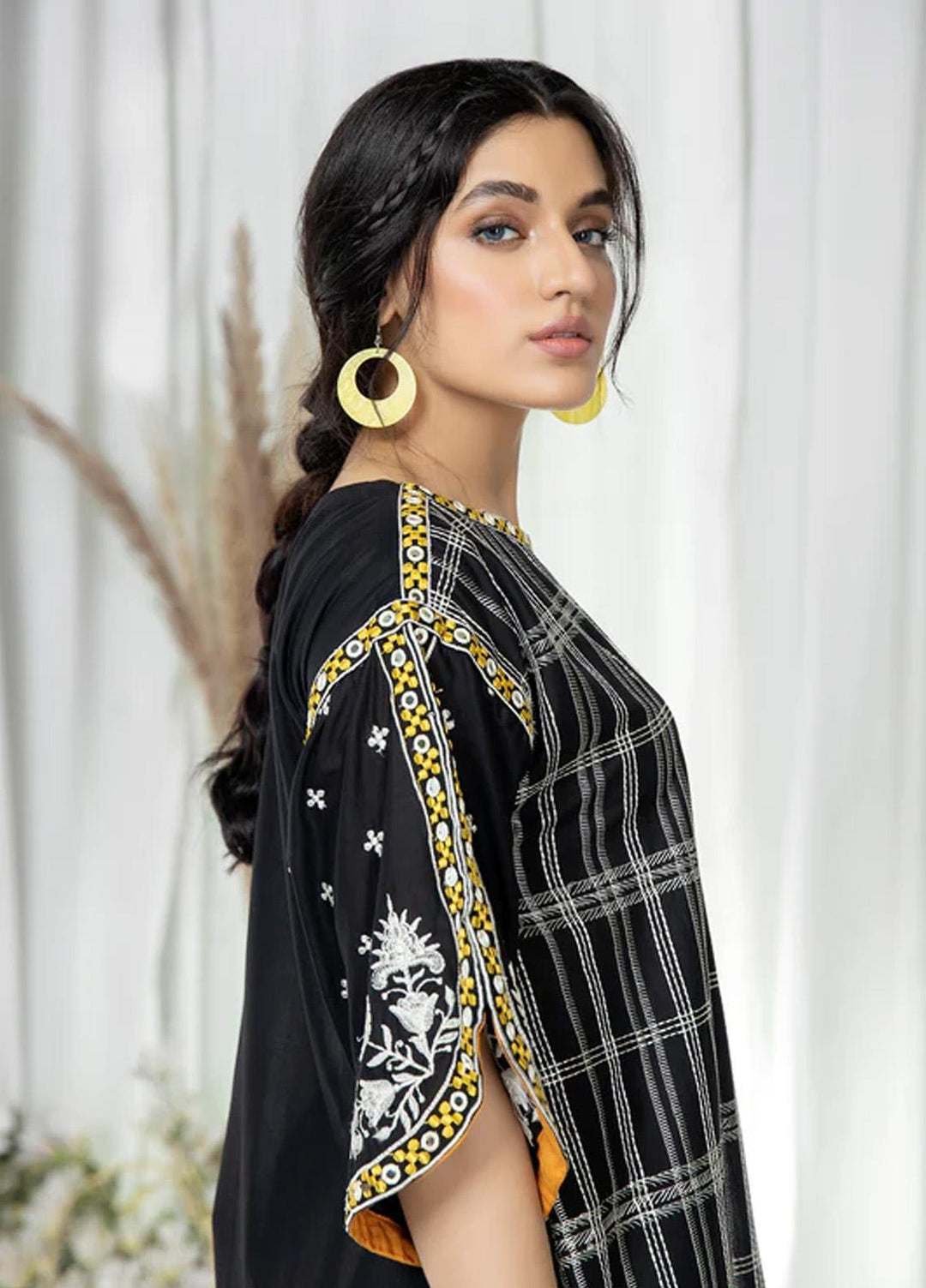 Kross Kulture Pret  Lawn Shirt KBB-22091 Black