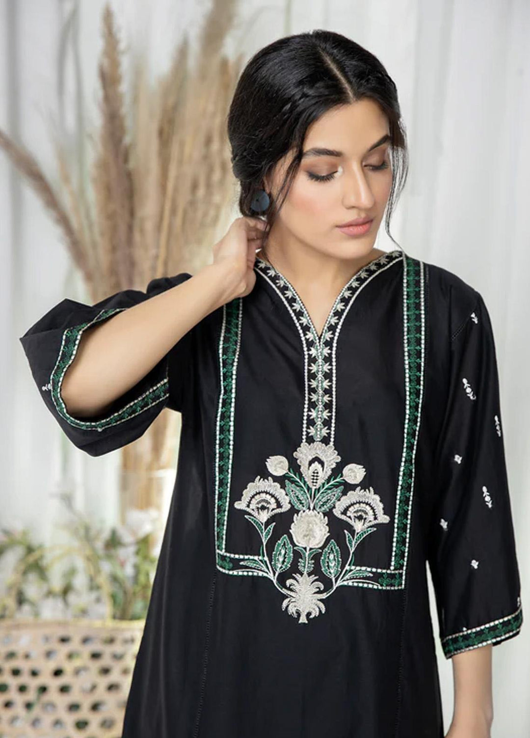 Kross Kulture Pret  Lawn Shirt KBB-22093 Black