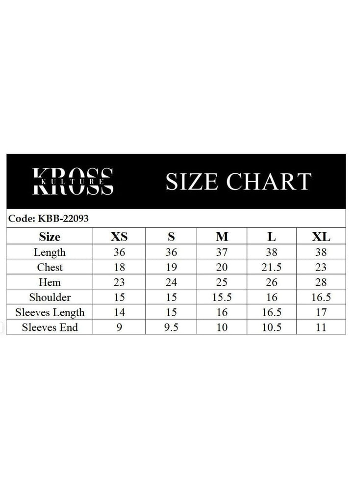 Kross Kulture Pret  Lawn Shirt KBB-22093 Black