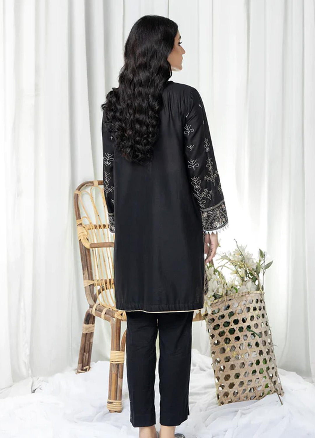 Kross Kulture Pret  Lawn Shirt KEB-22101 Black