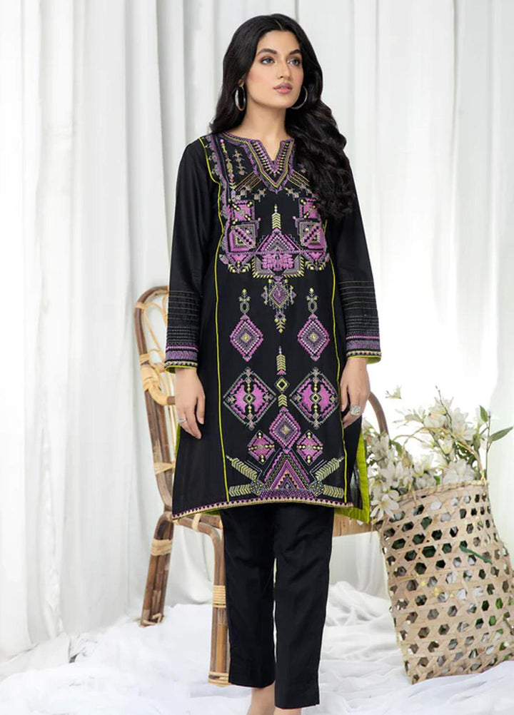 Kross Kulture Pret  Lawn Shirt KEB-22103 Black