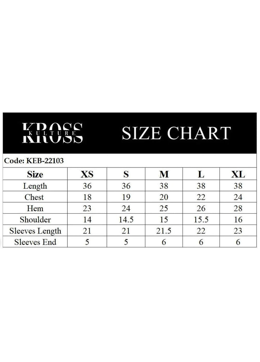 Kross Kulture Pret  Lawn Shirt KEB-22103 Black