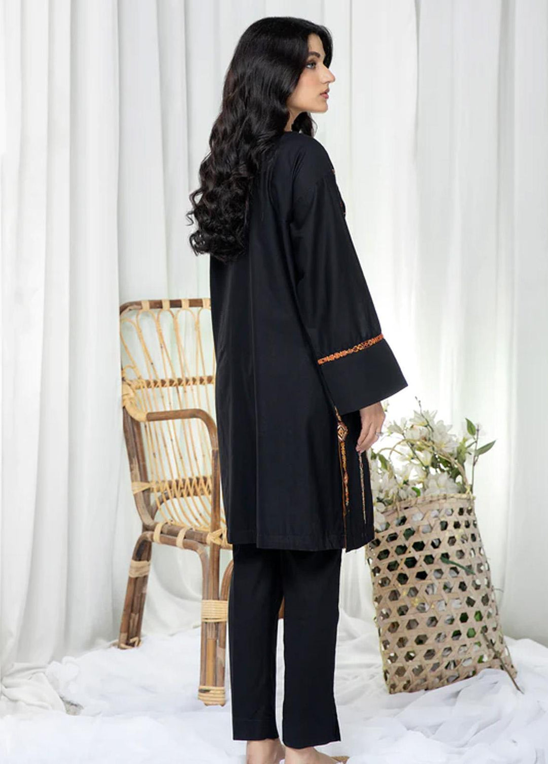 Kross Kulture Pret  Cambric 2 Piece Suit KEB-22106 Black