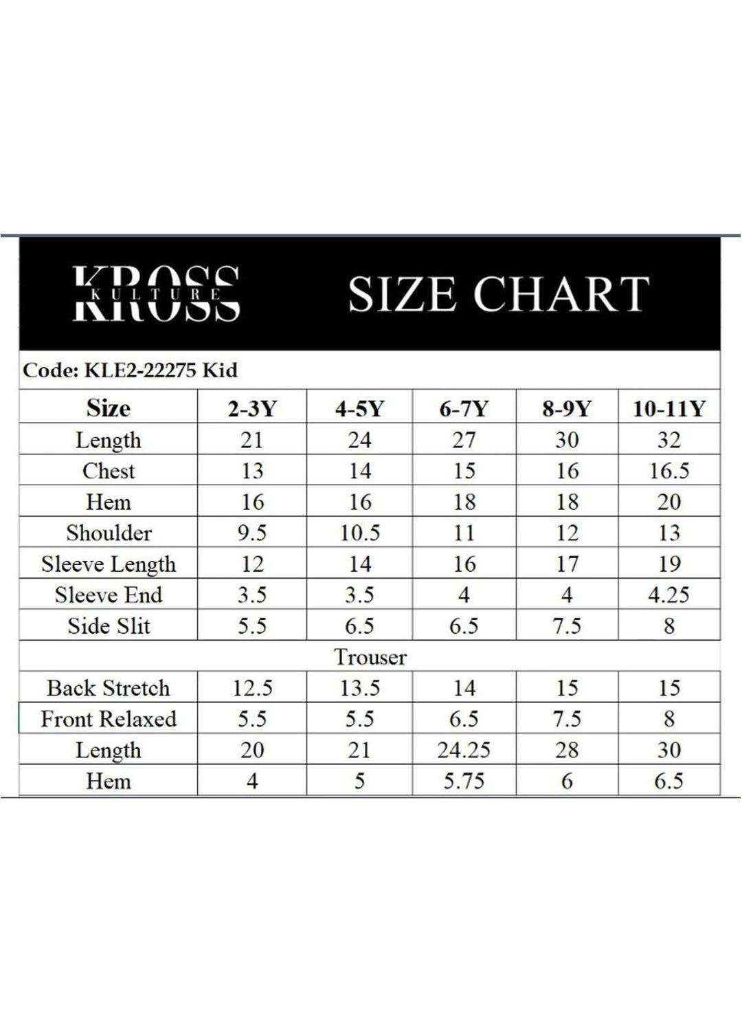 Kross Kulture Pret  Cotton Net Kurti KLE2-22275-Kids Maroon