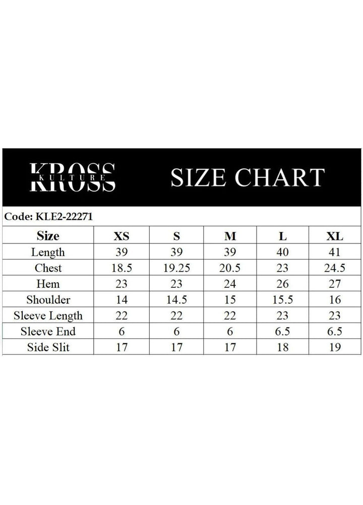 Kross Kulture Pret  Cotton Net 2 Piece Suit KLE2-22271-MOM Black