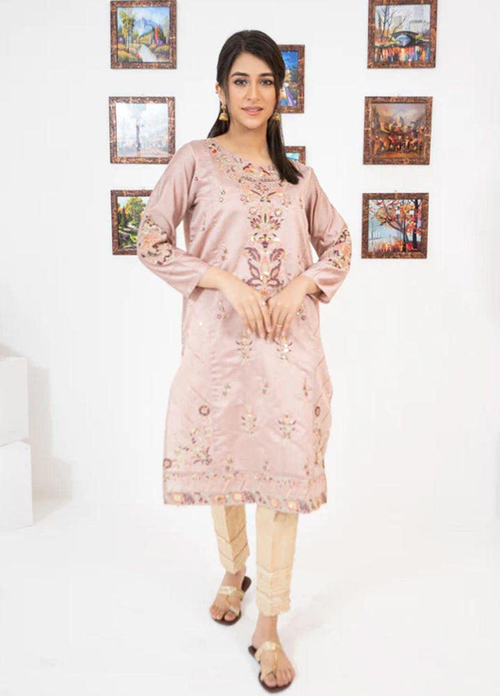 Kross Kulture Pret  Cotton Net Shirt KLE2-22266 Dul T Pink