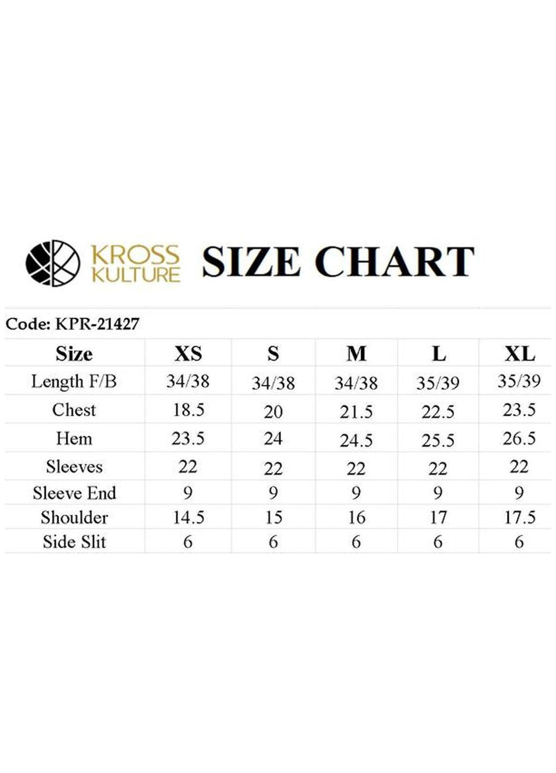 Kross Kulture Casual Pret  Khaddar Shirt KPR-21427 Blue