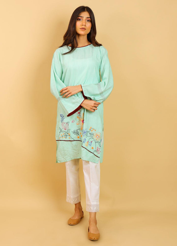 Kross Kulture Casual Pret   Shirt KGL-023 Pastel Green