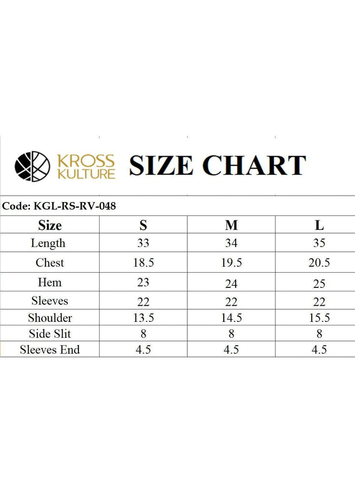 Kross Kulture Casual Pret  Cambric Shirt KK21GP-2 KGL-RV-048