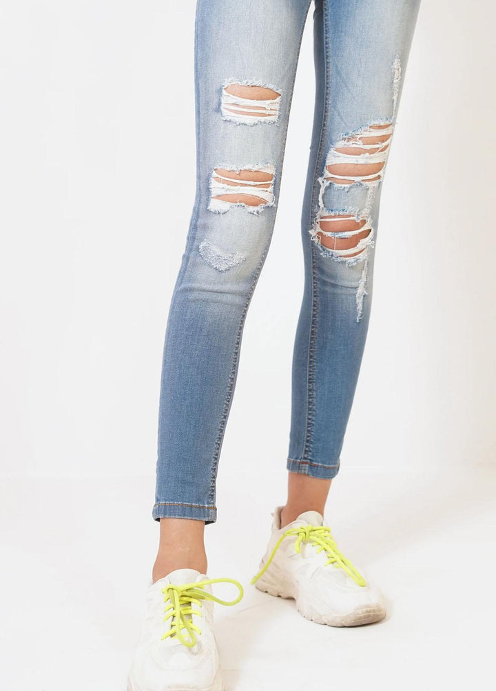 Kross Kulture Casual  Denim Jeans KWA-22-020 Light Blue