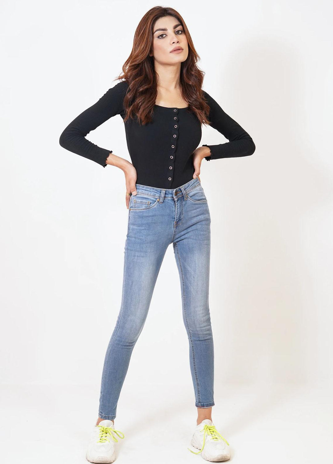 Kross Kulture Casual  Denim Jeans KWA-22-025 Light Blue