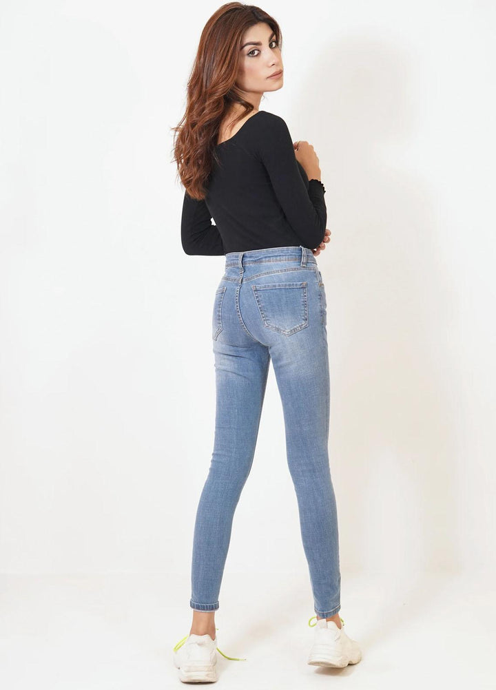 Kross Kulture Casual  Denim Jeans KWA-22-025 Light Blue