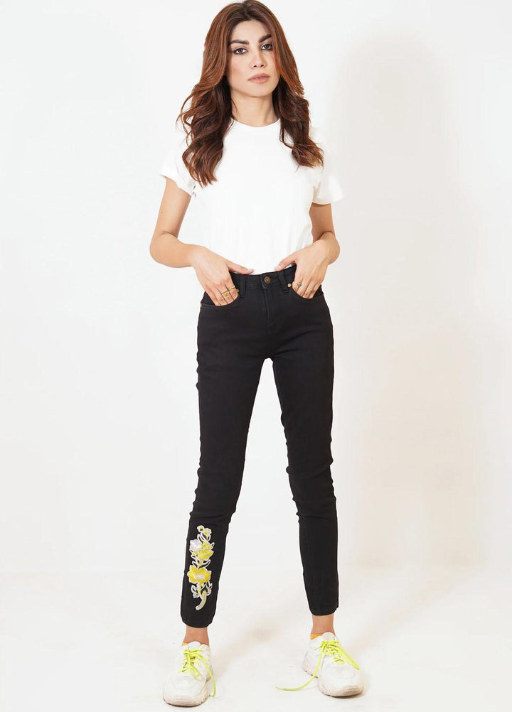 Kross Kulture Casual  Denim Jeans KWA-22-028 Black