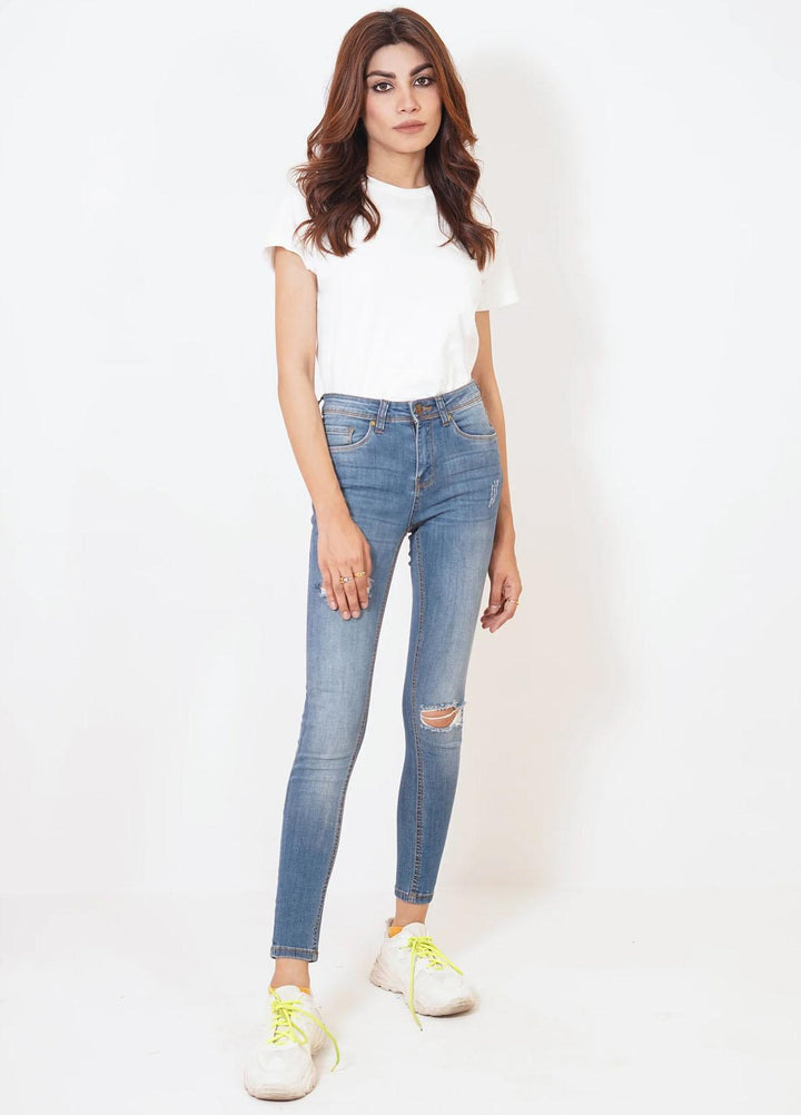 Kross Kulture Casual  Denim Jeans KWA-22-030 Light Blue