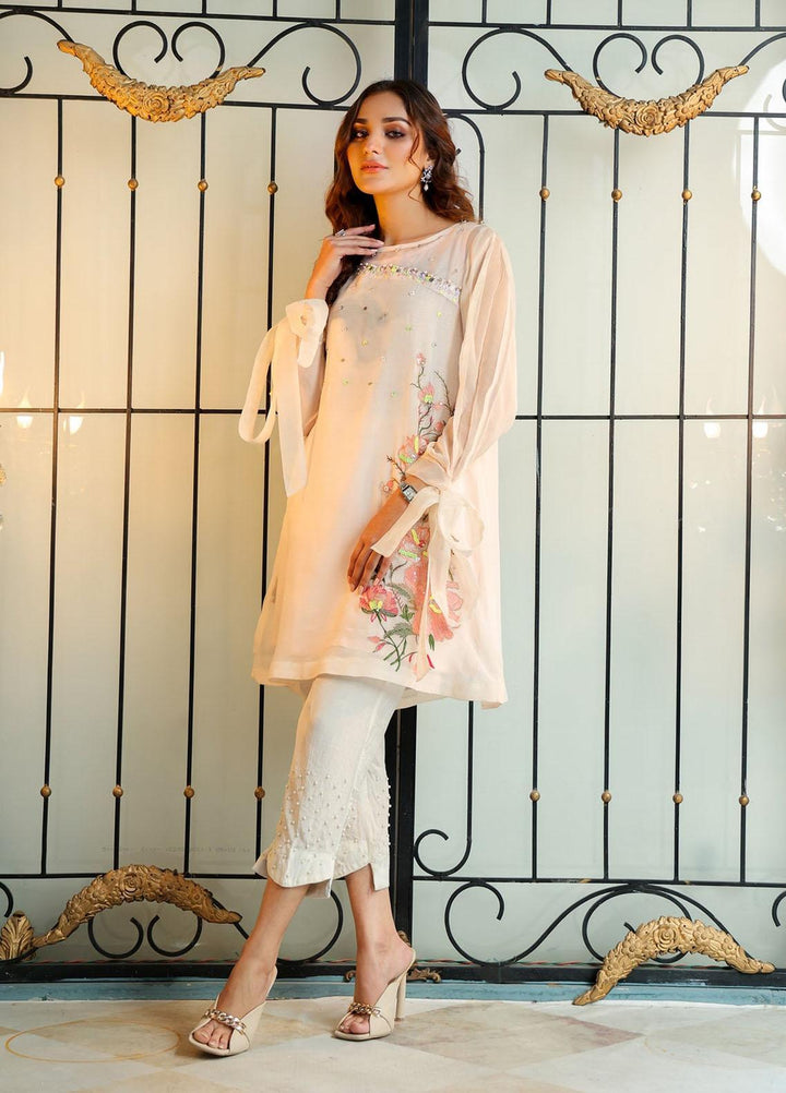 Kross Kulture Luxury Pret  Chiffon Shirt KX-21528