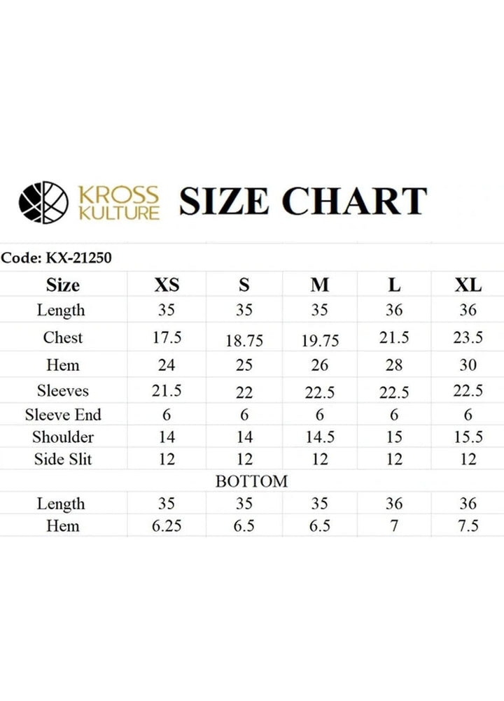 Kross Kulture Pret  Viscose Shirt KX-21250