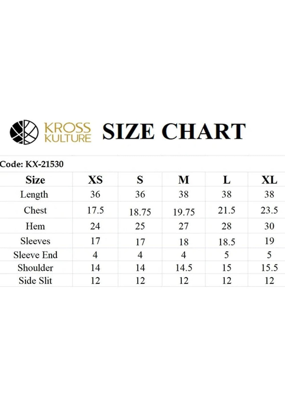 Kross Kulture Pret  Organza Shirt KX-21530
