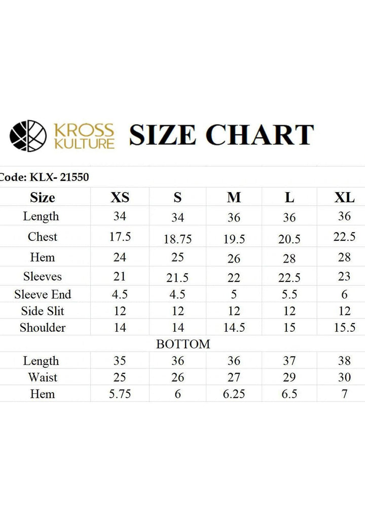 Kross Kulture Luxury Pret  Organza 3 Piece Suit KLX-21550