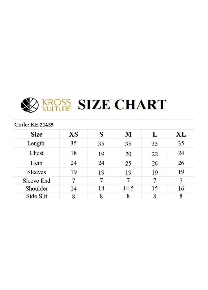 Kross Kulture Luxury Pret  Karandi Shirt KE-21435