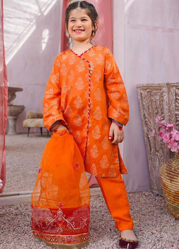 Kross Kulture Pret  Lawn 3 Piece KLX-22131 (Kid)