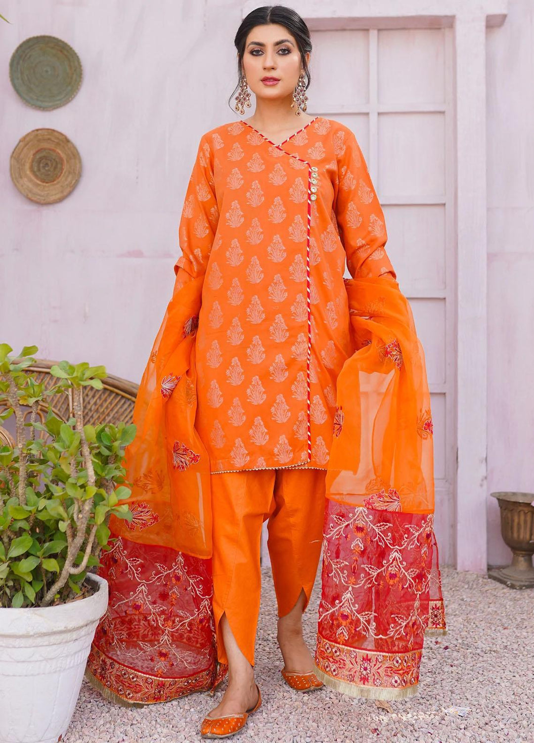 Kross Kulture Pret  Lawn 3 Piece KLX-22131 (Mom)