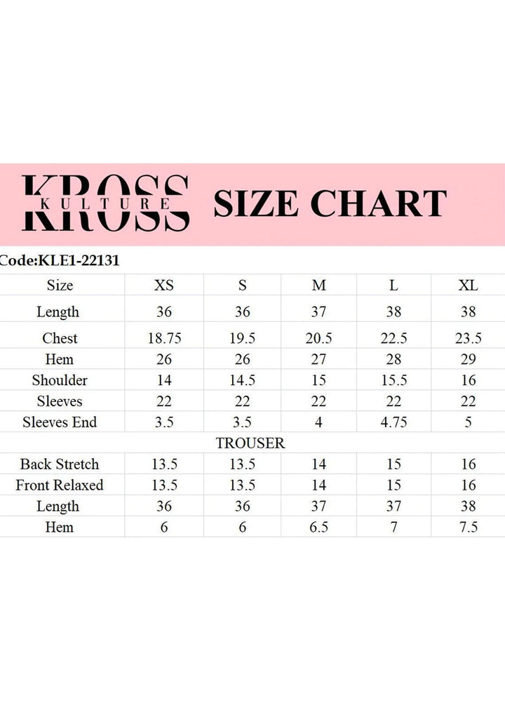 Kross Kulture Pret  Lawn 3 Piece KLX-22131 (Mom)