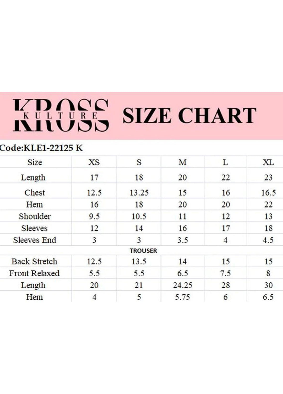Kross Kulture Viscose  2 Piece for Girls -  KLX-22125 (Kid)