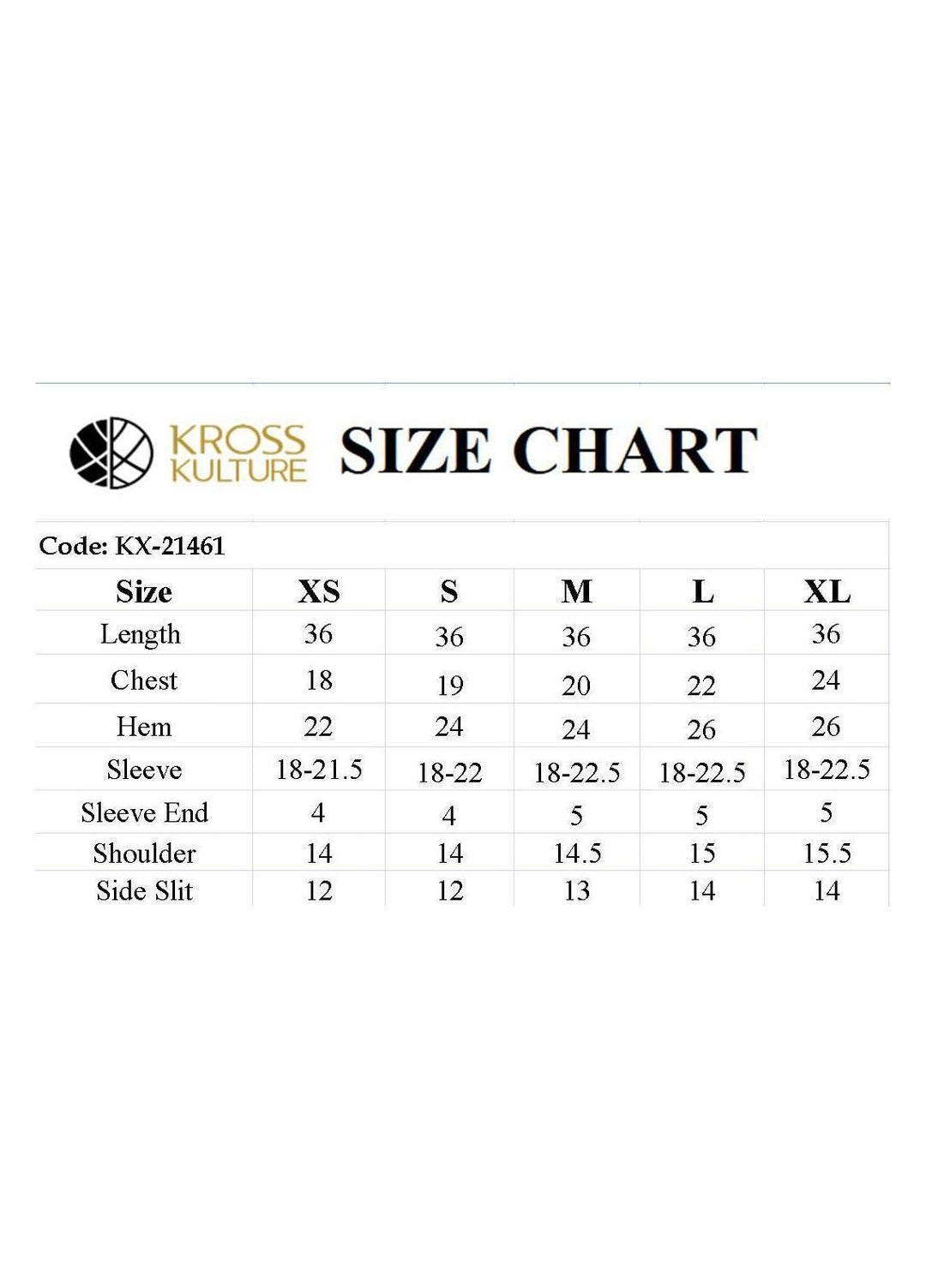 Kross Kulture Luxury Pret  Organza Shirt KX-21461