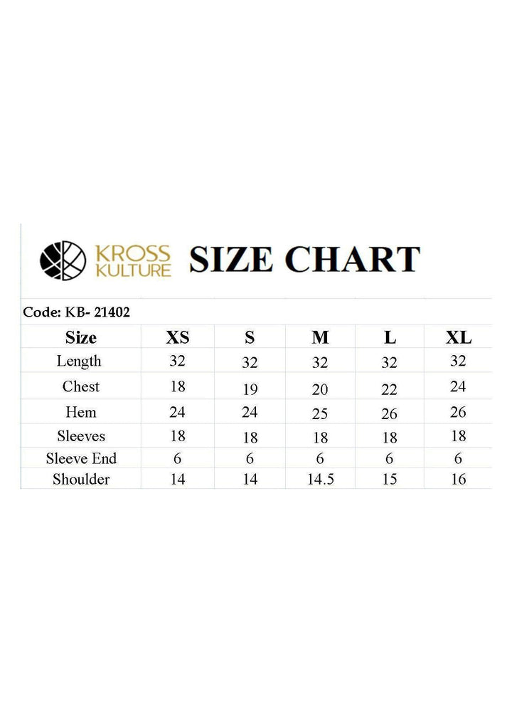 Kross Kulture Luxury Pret   Shirt KB-21402