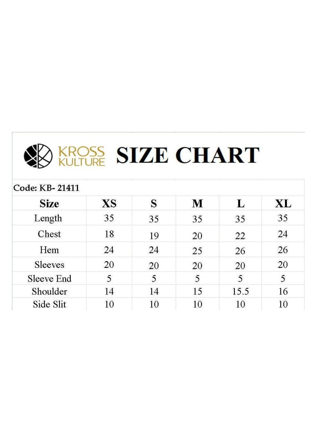 Kross Kulture Luxury Pret   Shirt KB-21411