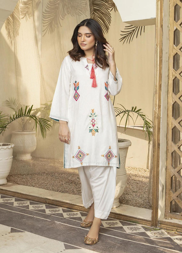 Kross Kulture Luxury Pret  Karandi Shirt KE-21435