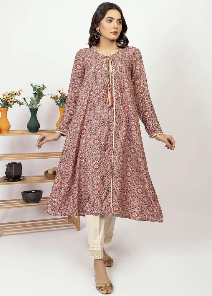 Kross Kulture Casual Pret  Khaddar Shirt KPR-21421 Purple