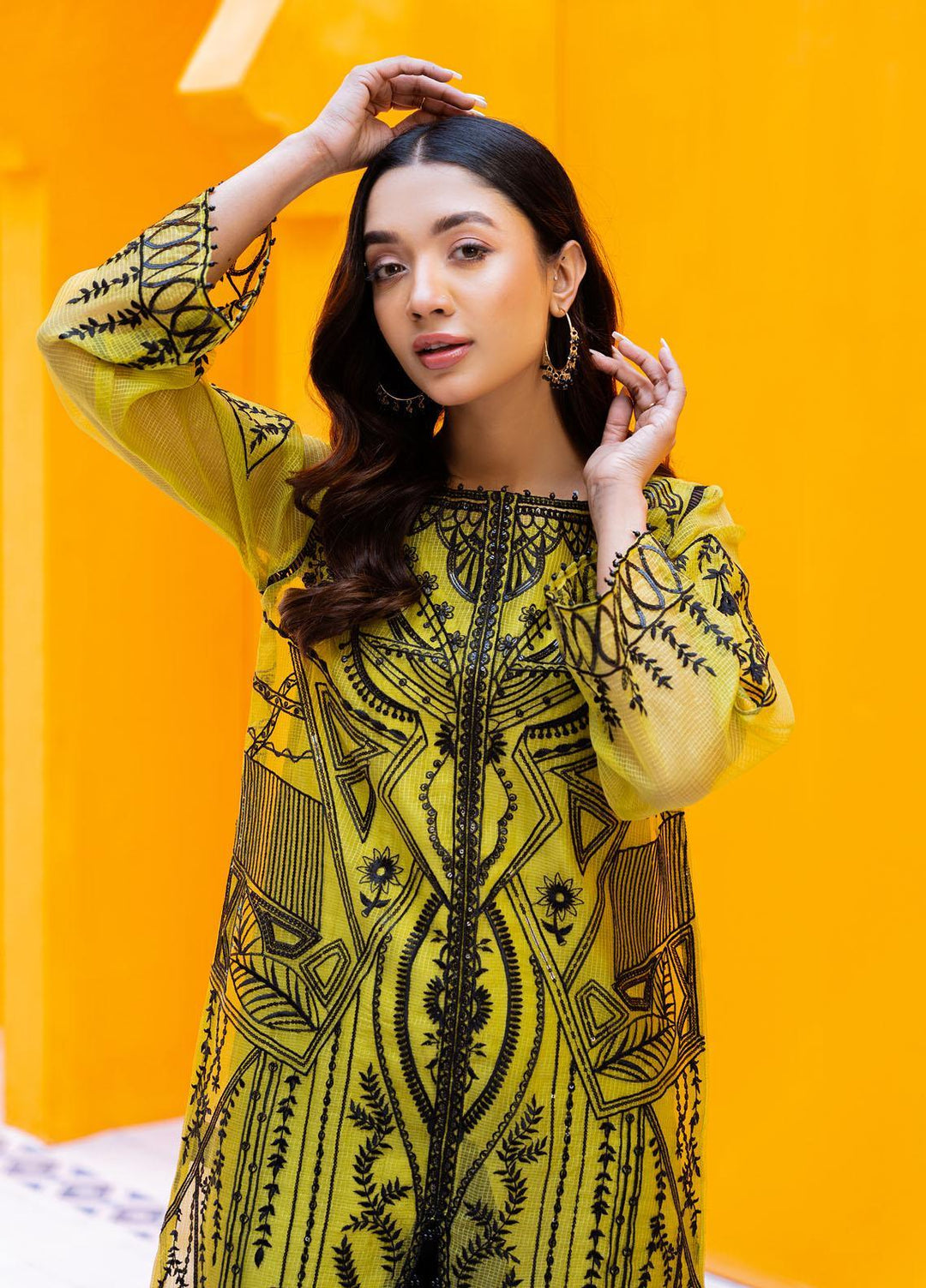 Kross Kulture Pret  Organza Shirt KLS1-22069