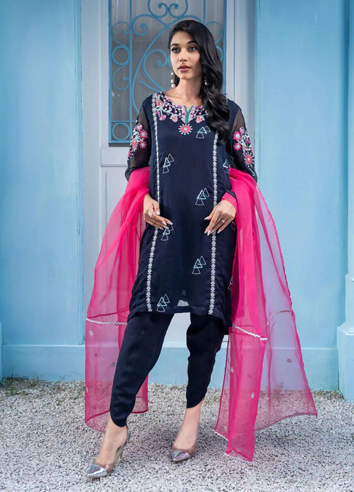 Kross Kulture Pret  Chiffon 3 Piece KLX-22081