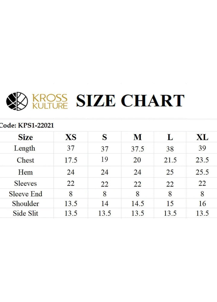 Kross Kulture Pret  Lawn Shirt KPR-22021