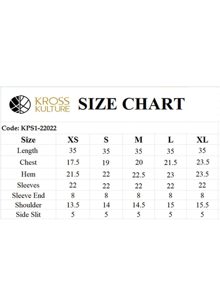 Kross Kulture Pret  Lawn Shirt KPR-22022
