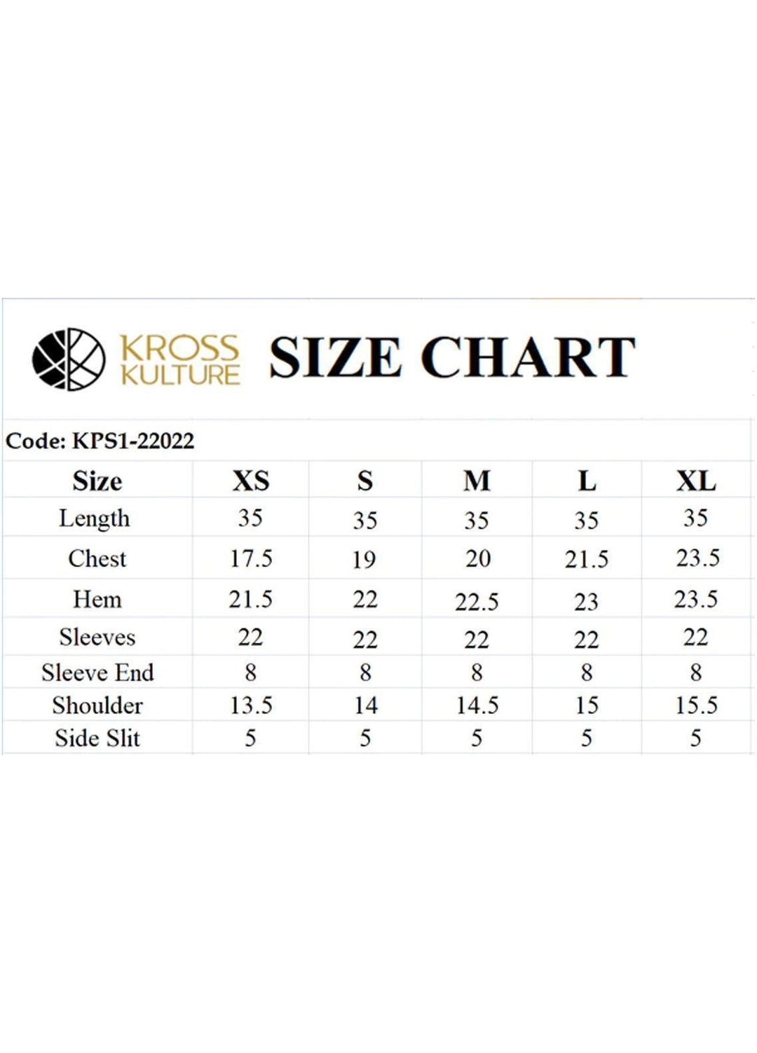 Kross Kulture Pret  Lawn Shirt KPR-22022