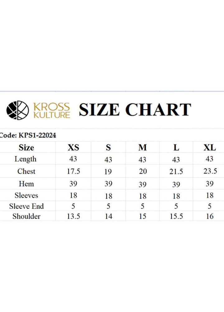 Kross Kulture Pret  Lawn Frock KPR-22024
