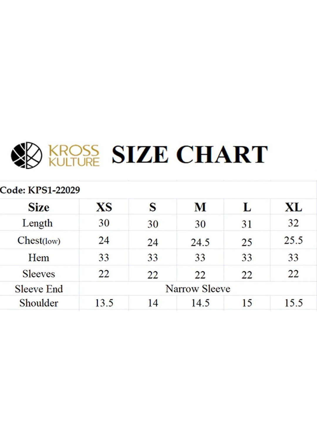 Kross Kulture Pret  Lawn Shirt KPR-22029