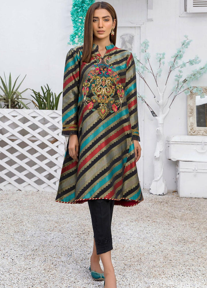 Kross Kulture Luxury Pret Embroidered Jacquard Shirt KX-21219 DigitalPrint