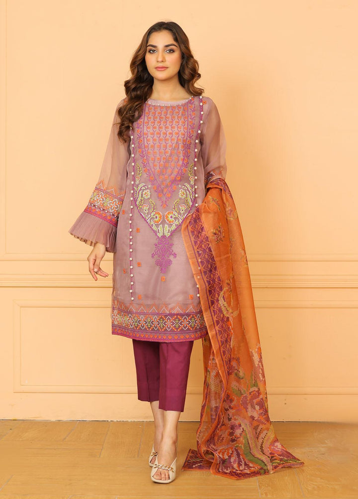 Kross Kulture Pret  Organza 2 Piece Suit KLX-21537